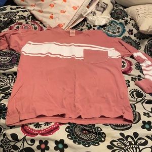 Large Victoria secret pink shirt